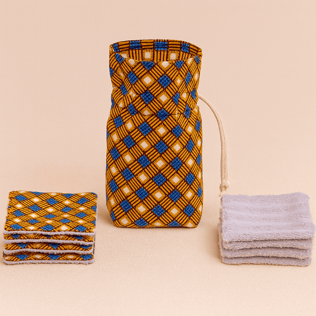 Lot de lingettes lavables pour bébé