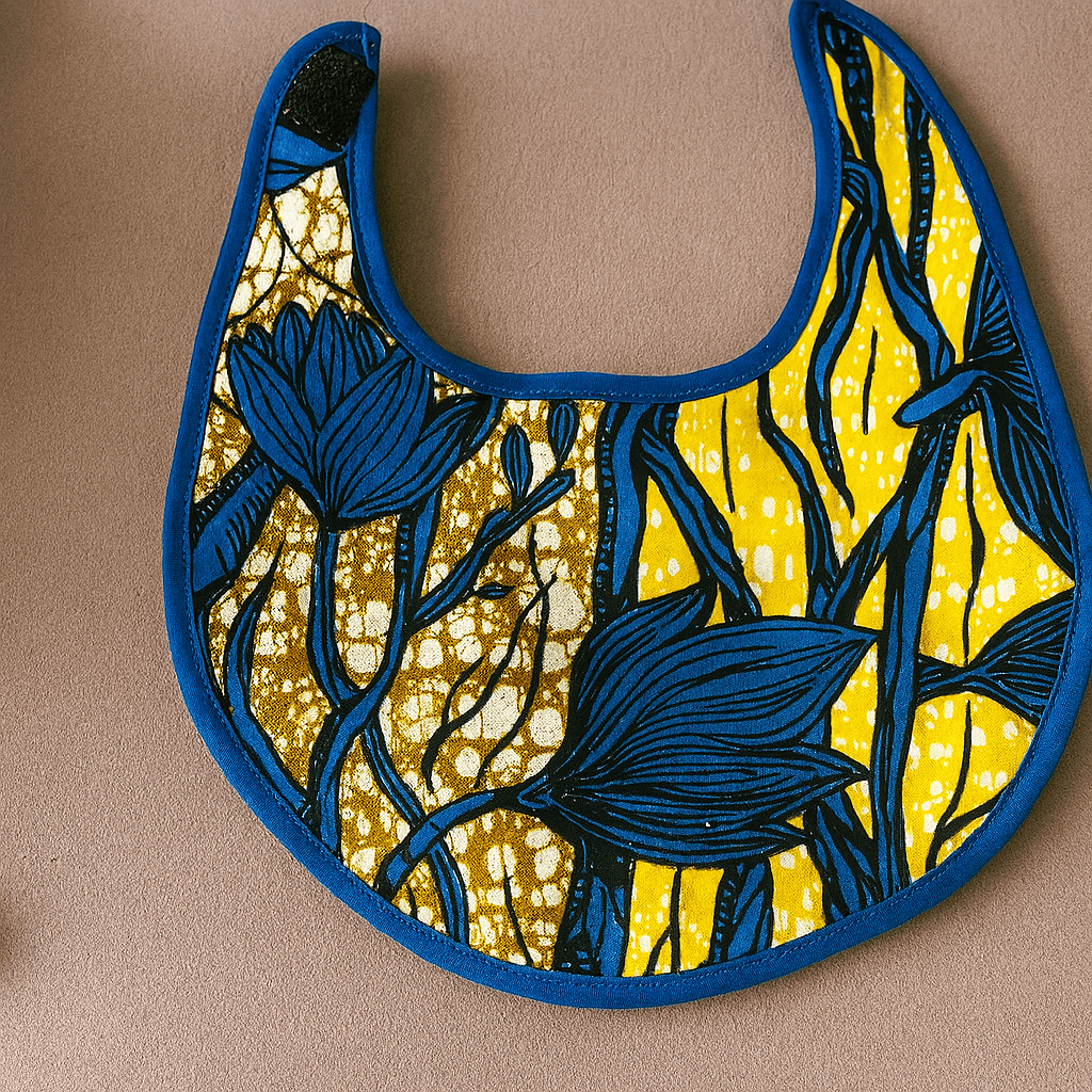 Ensemble Bavoirs pour bébé en wax