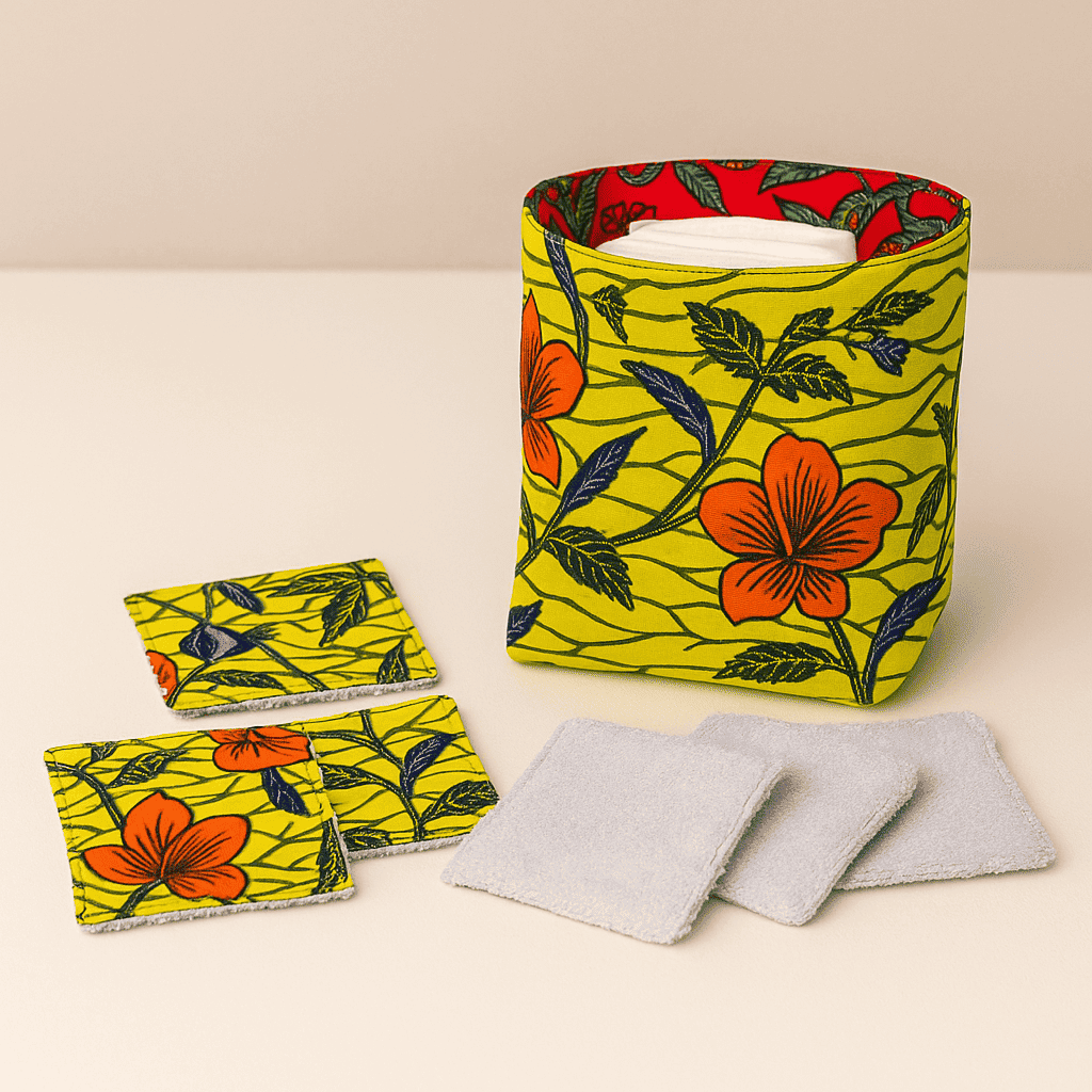 Set  de lingettes lavables + porchons